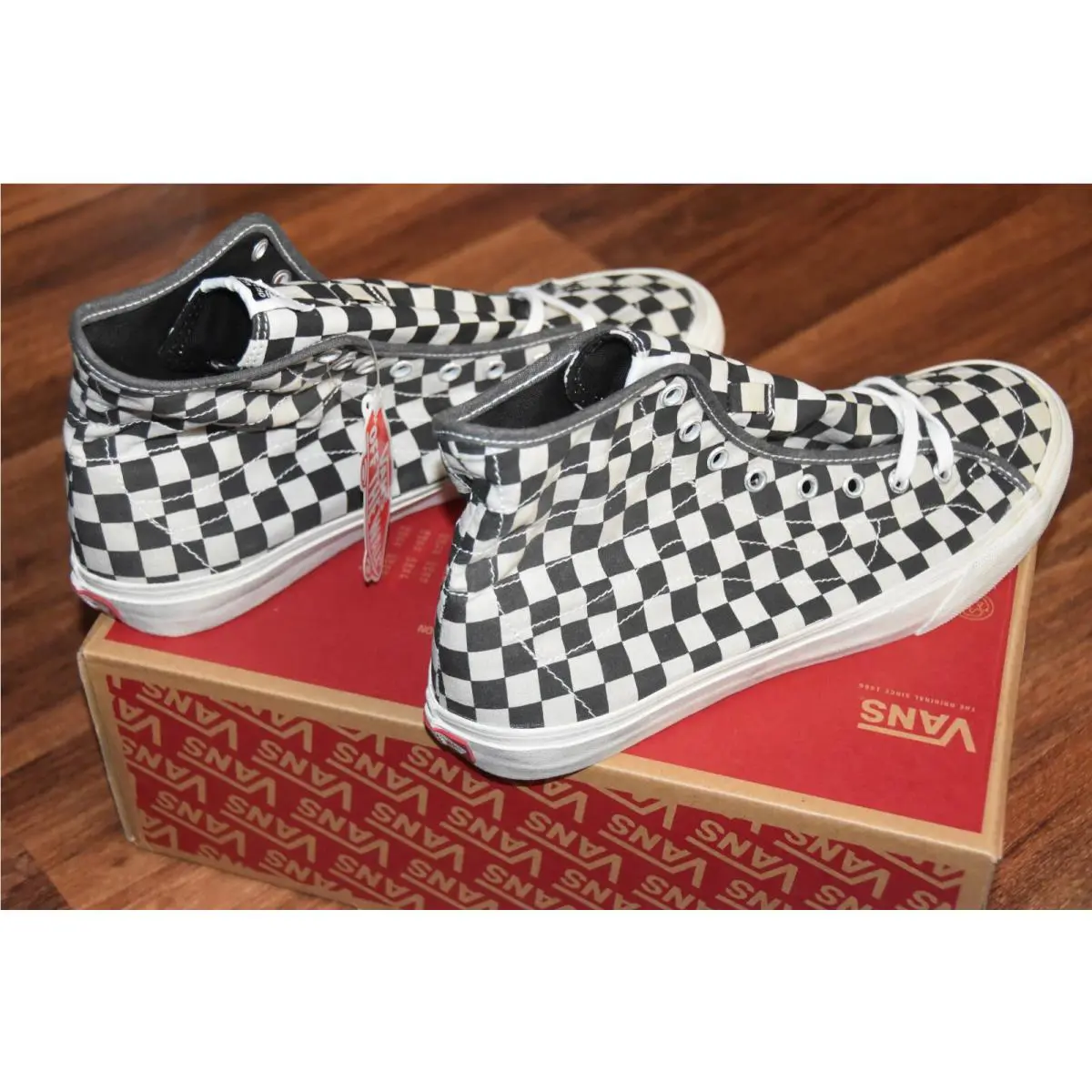 Vans shoes - Vans Sk8-Hi - black/check 0
