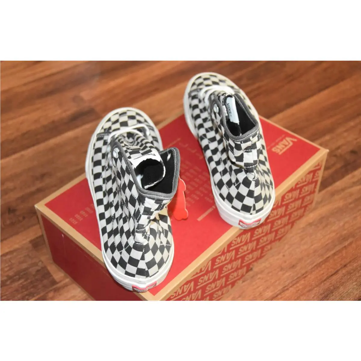 Vans shoes - Vans Sk8-Hi - black/check 1