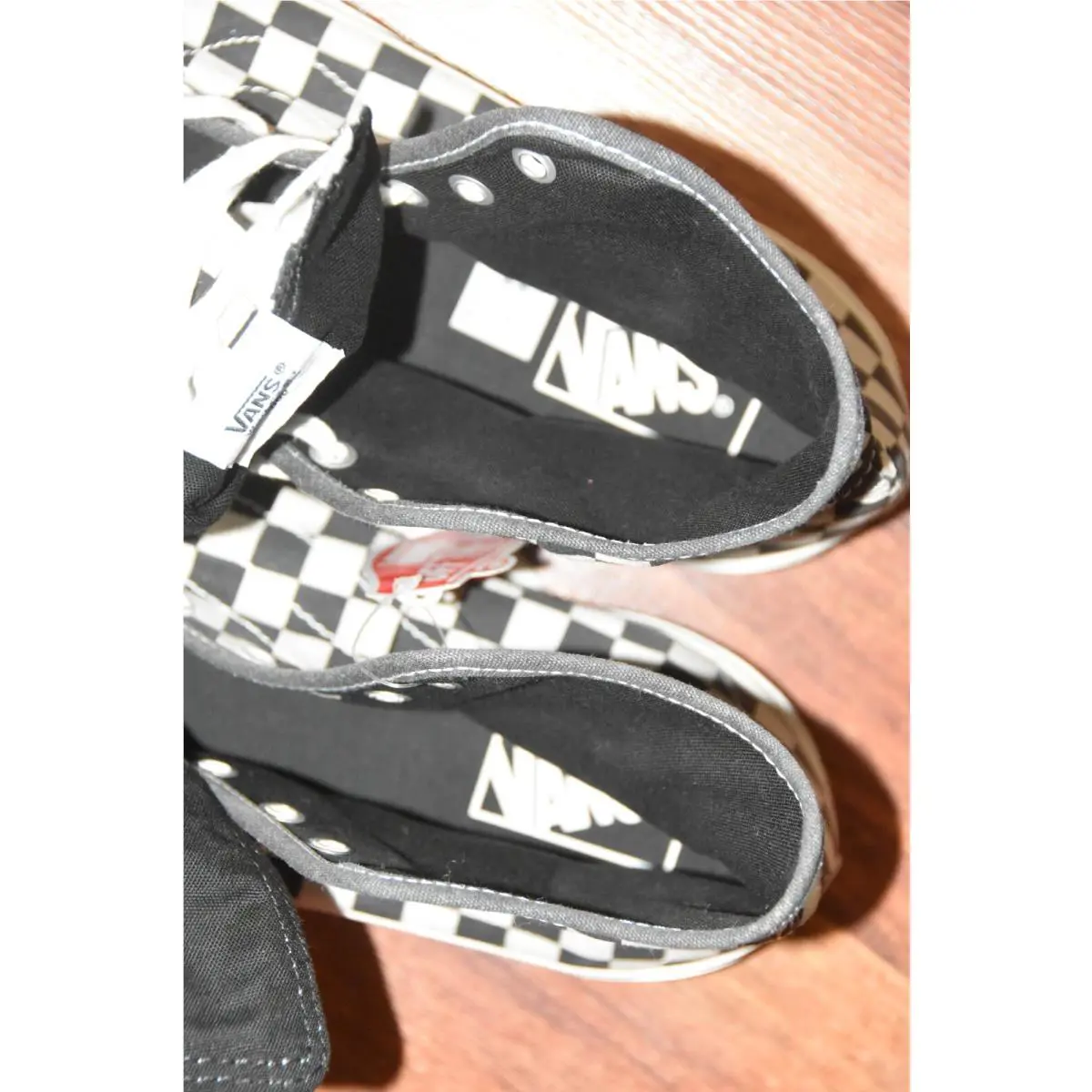 Vans shoes - Vans Sk8-Hi - black/check 6