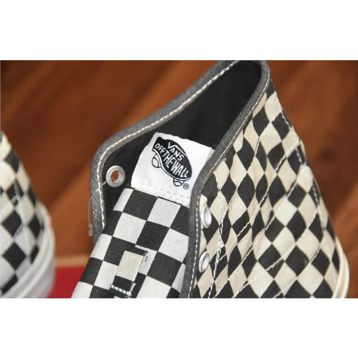 Vans shoes - Vans Sk8-Hi - black/check 7