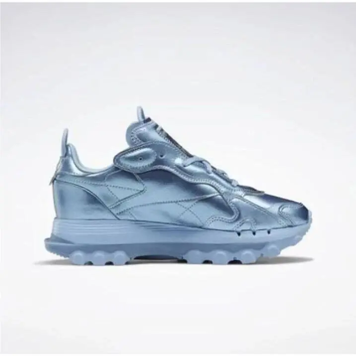 Reebok shoes - Reebok Classic Leather x Cardi B GY0965 - GY0965 - Blue 1