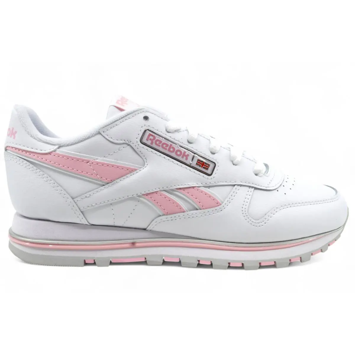 Reebok shoes - White/White/Pink Glow 4