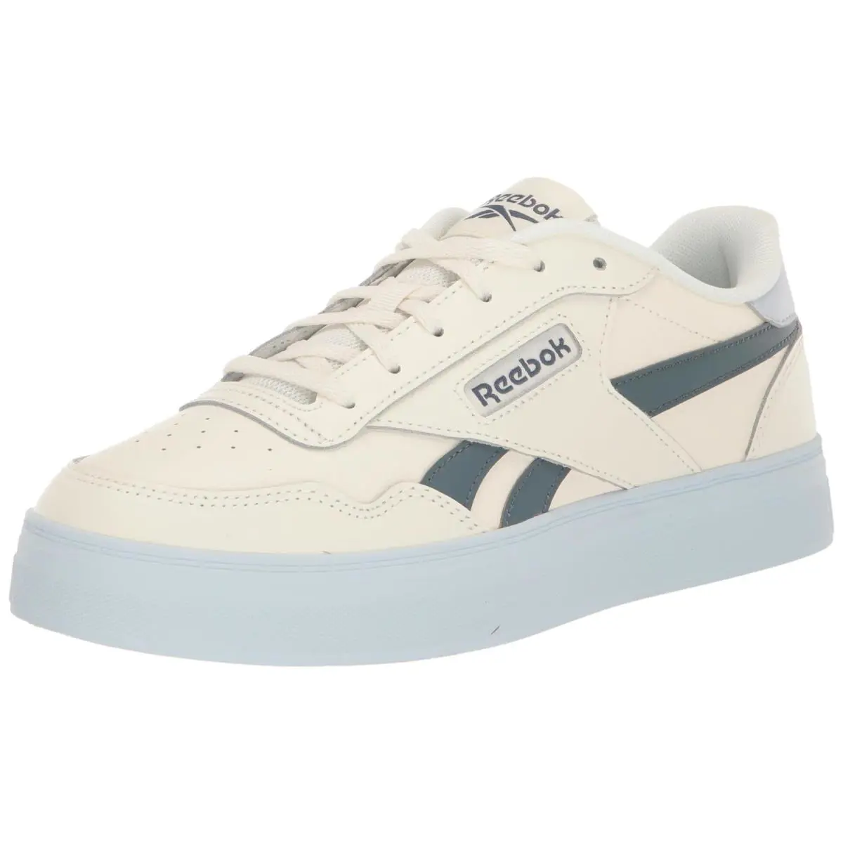 100072087/IF1027 Womens Reebok Court Advance Bold - Chalk/Feegoo/Hooblu