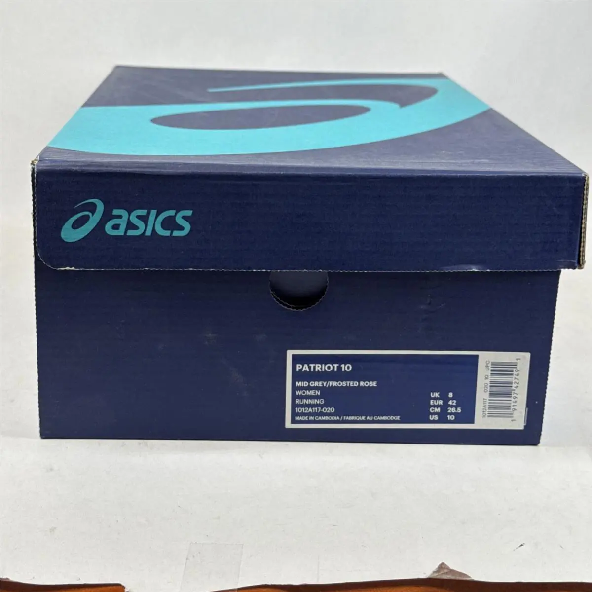 Asics shoes - ASICS Patriot - Patriot - 1012A117- 020 - Gray, Full: Mid Grey/Frosted Rose 8