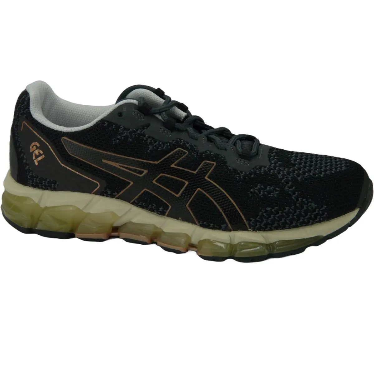 Asics Gel-quantum 360 6 Knit Women`s Black / Carrier Grey US 10 - Black
