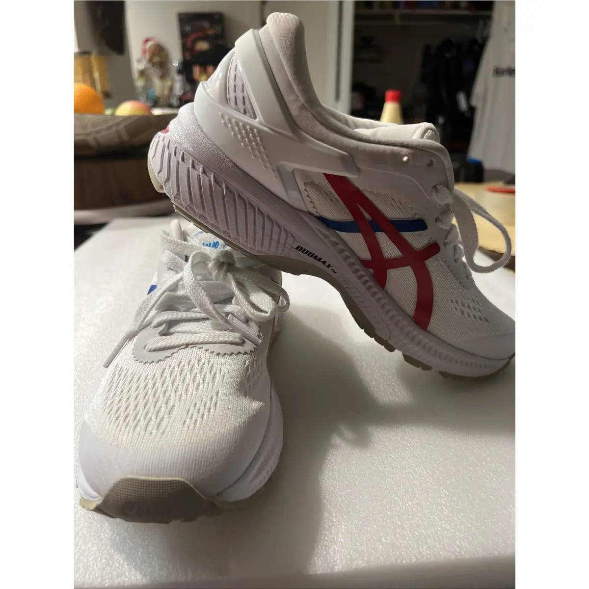 Asics shoes - ASICS GEL-Kayano 26 - 1012A654-100 - White / Classic Red 1