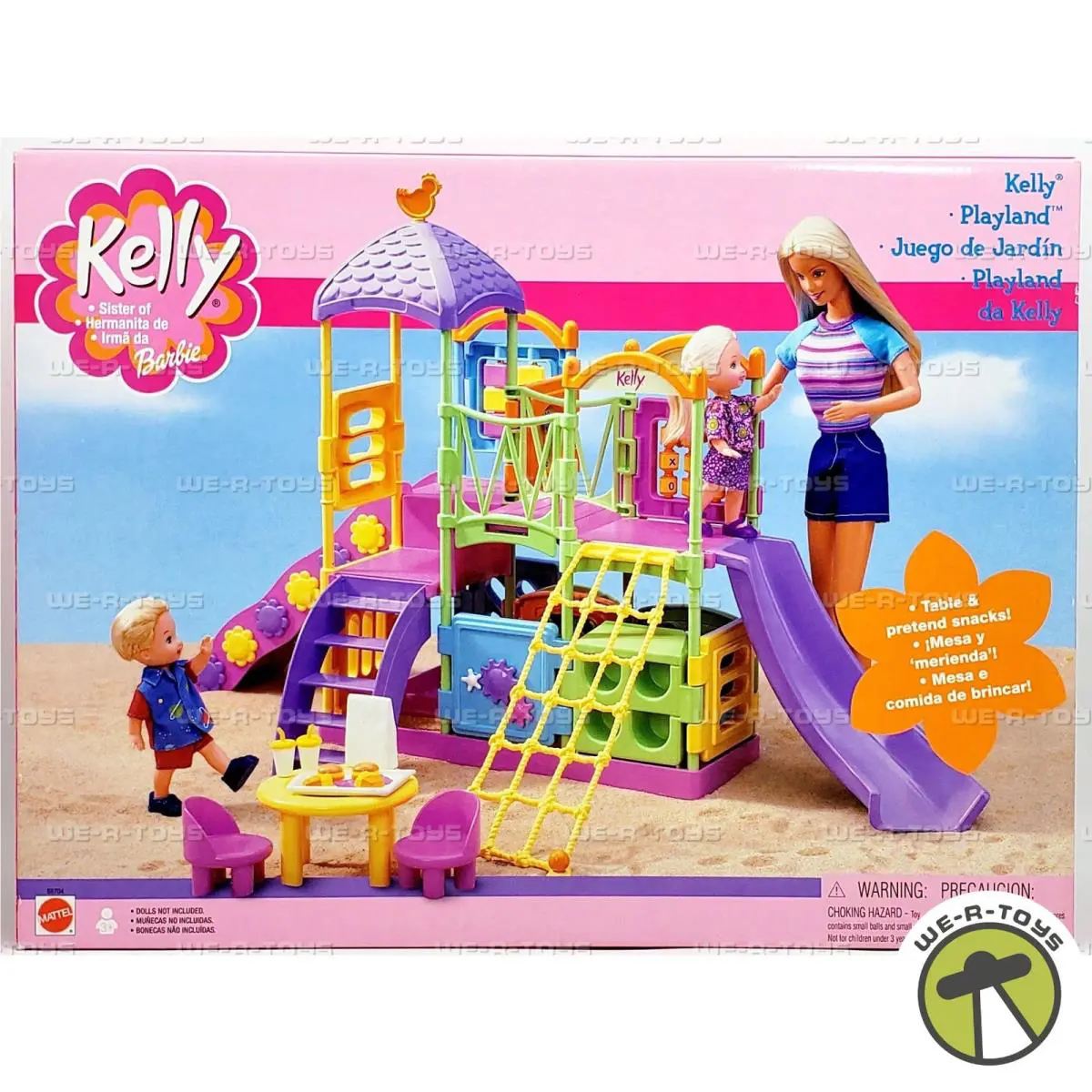 Barbie Kelly Playland Playset 2001 Mattel 88704