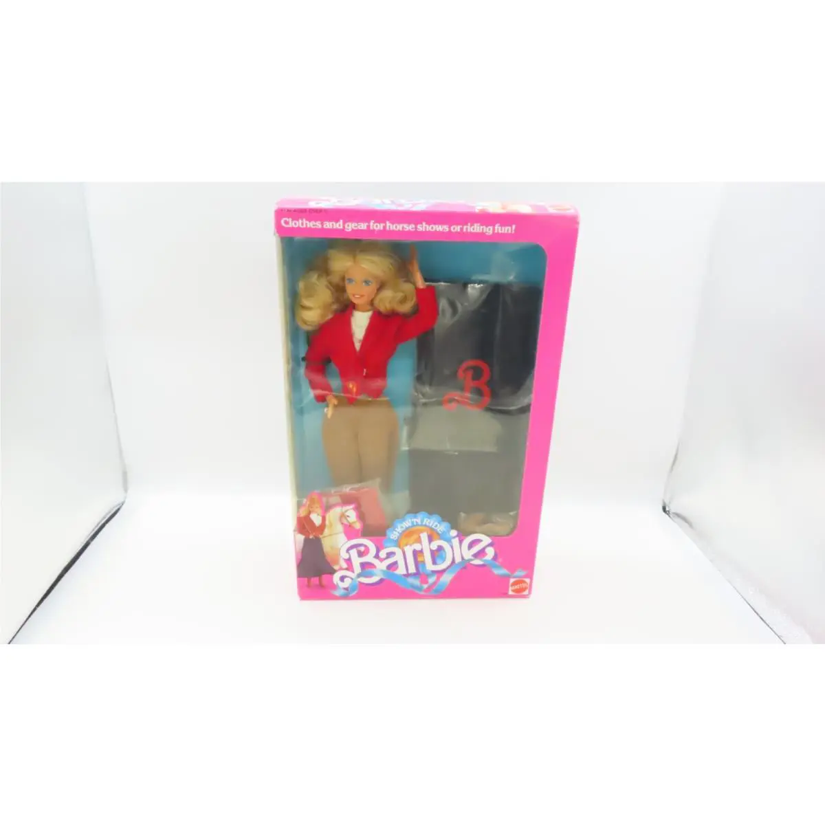 Show `N Ride Barbie 1988 Mattel 7799 Nrfb