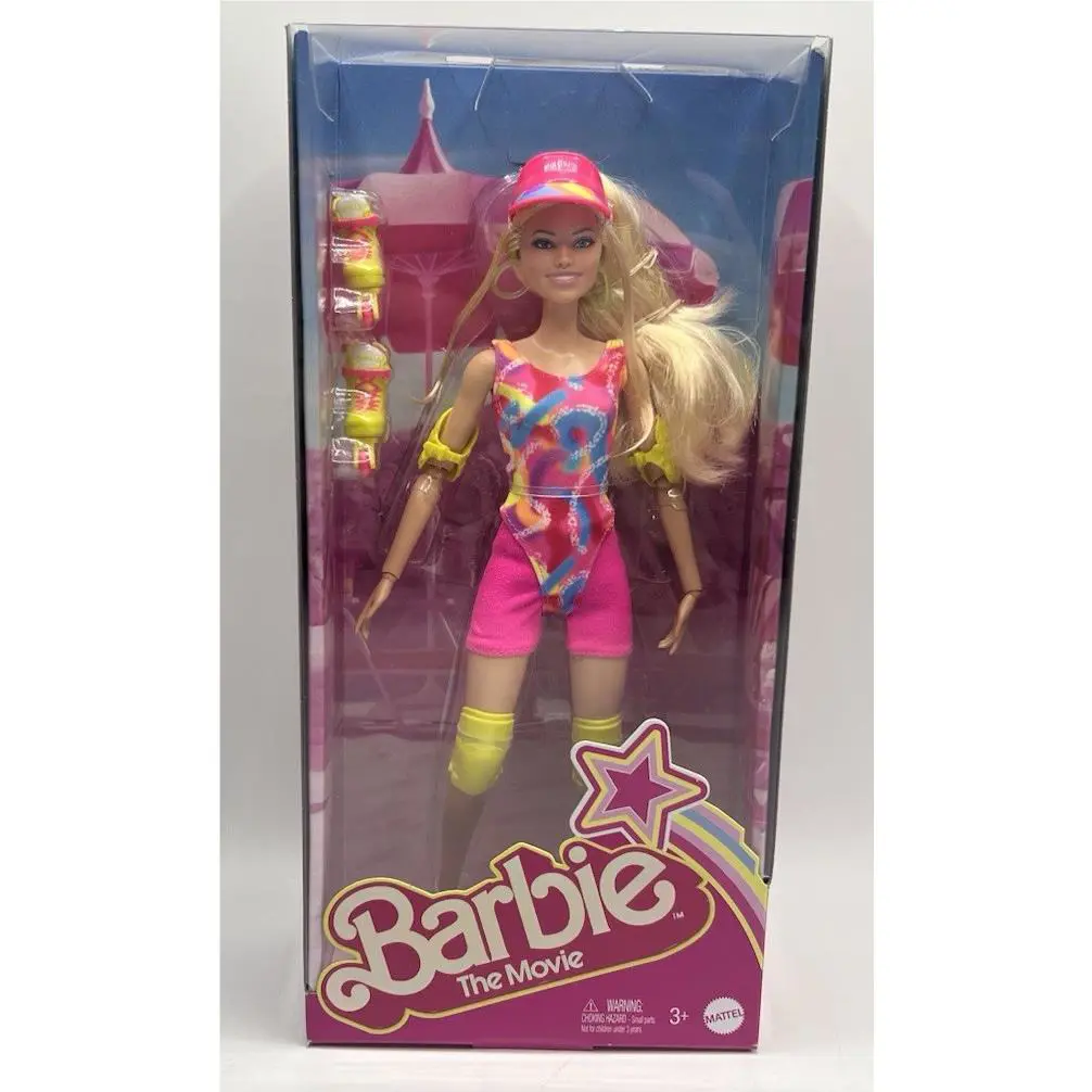Barbie The Movie Barbie Doll Inline Skating Outfit Collectible Margot Robbie