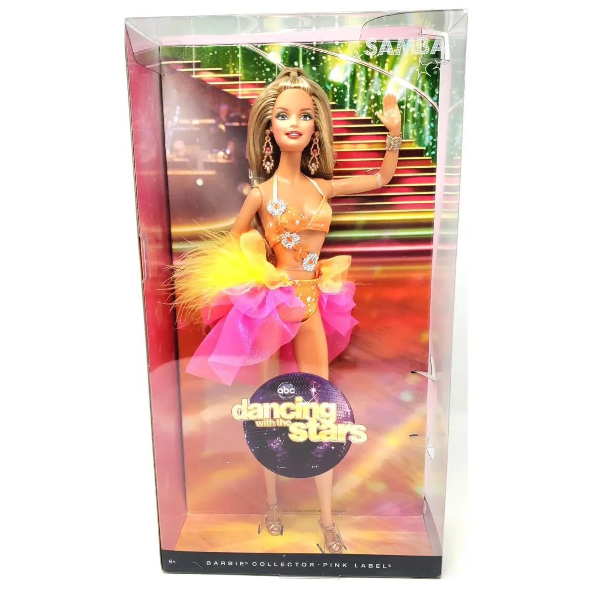 Nrfb 2011 Dancing with The Stars Samba Barbie Doll Mattel W3317