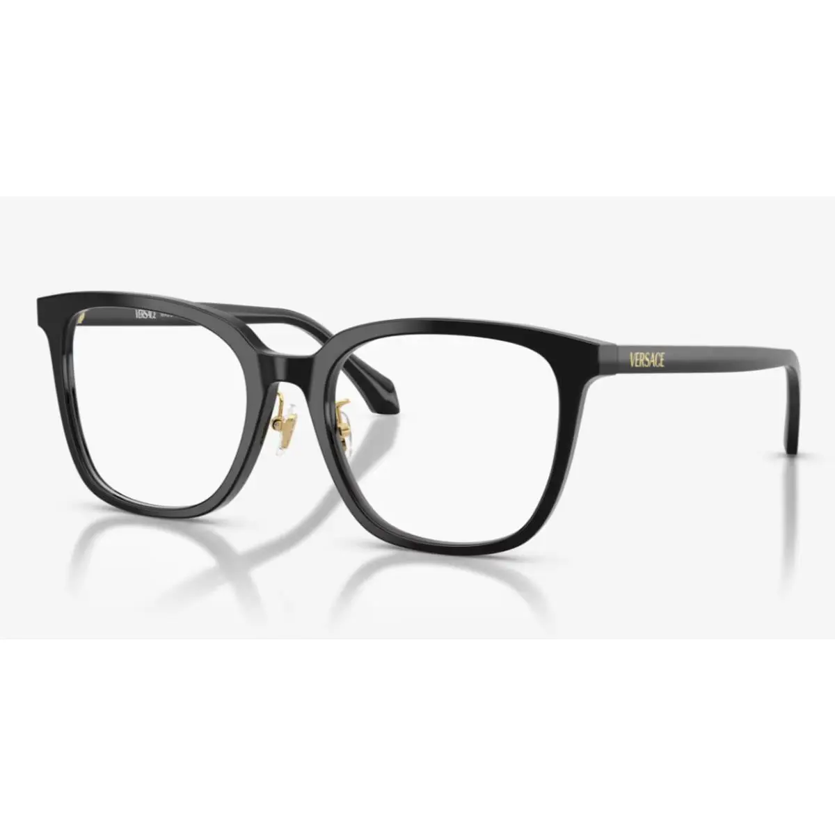 Versace Reading Glasses Mod 3378-D GB1 54-19 140 Black Gold Frames Readers
