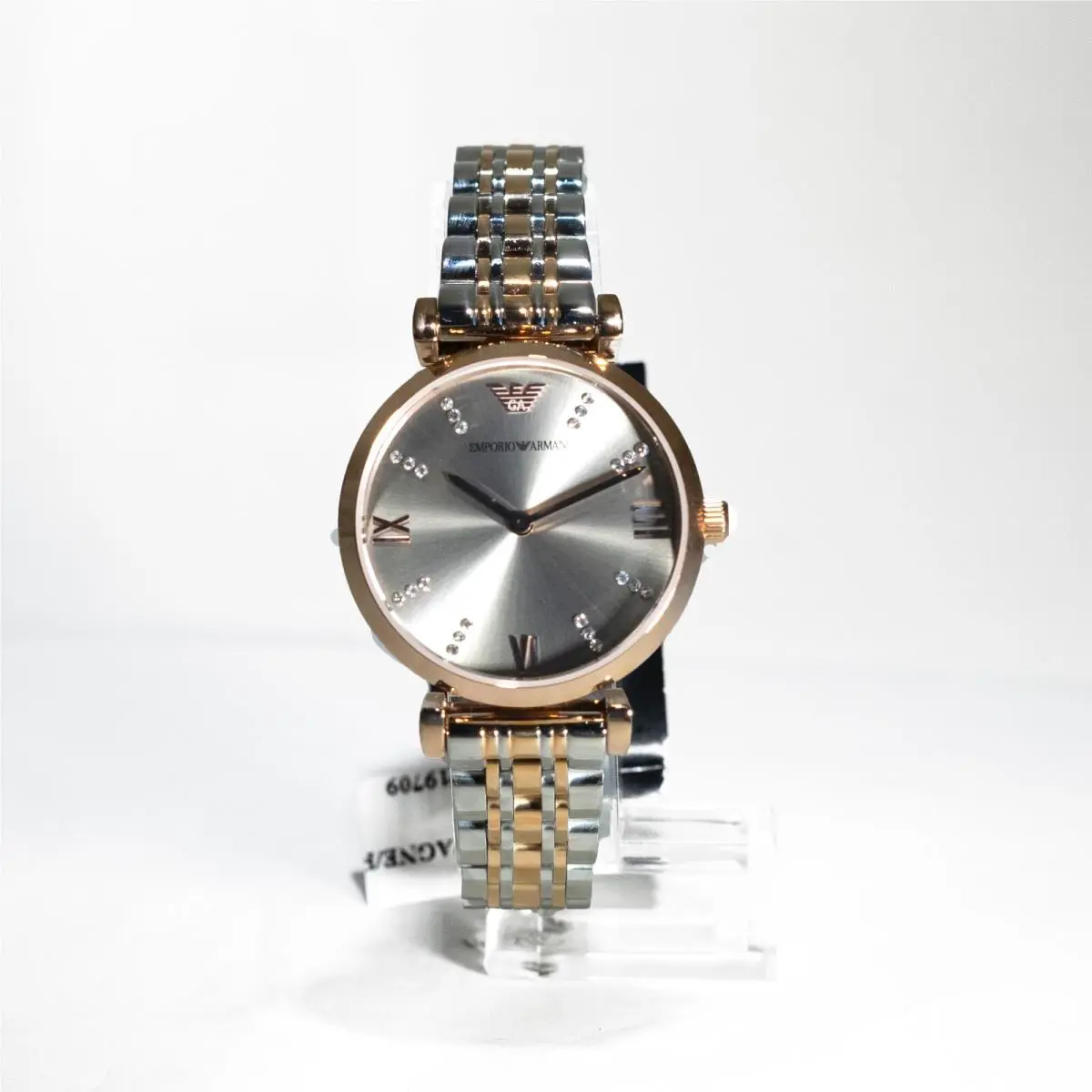 Ladies AR1840 Two-tone Rosegold 31mm Emporio Armani