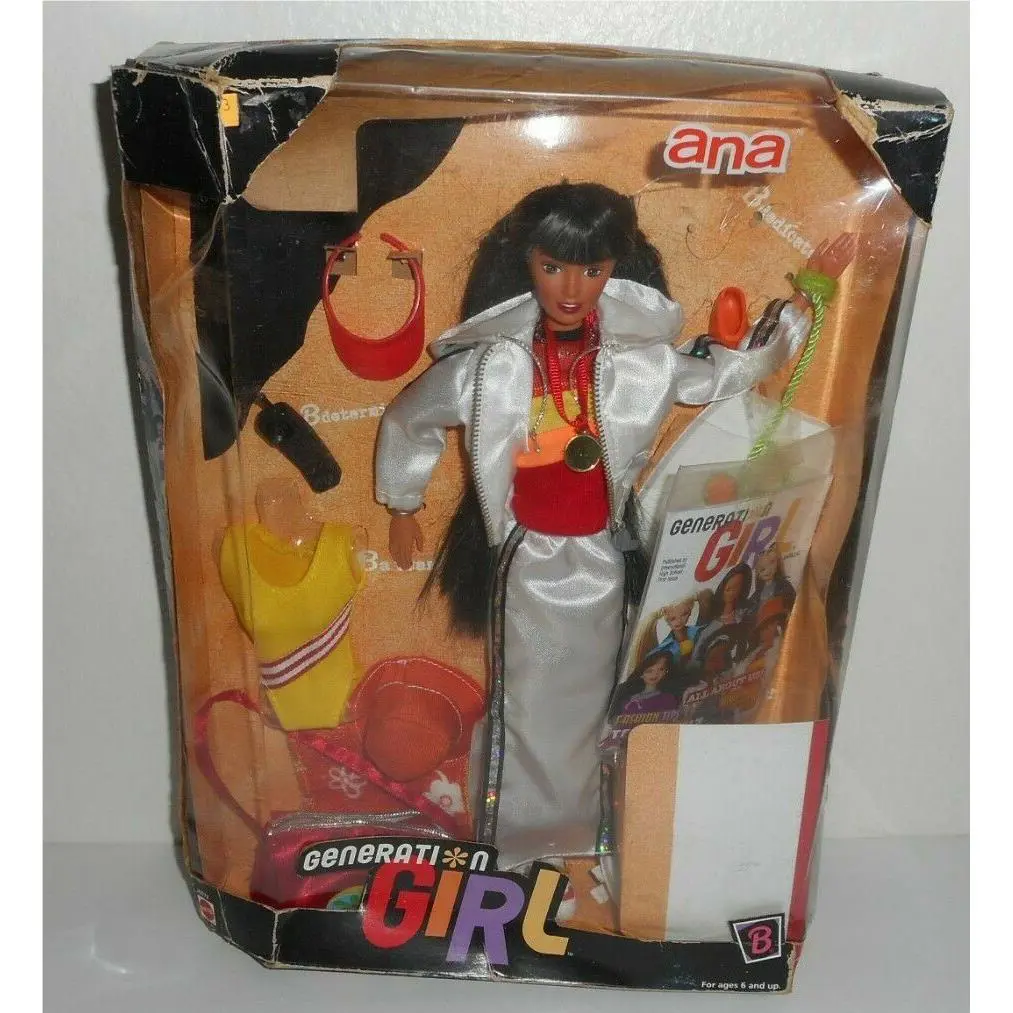 Mattel Barbie Doll Generation Girl Ana Suarez Fashion Doll 20972 1998 Mexico