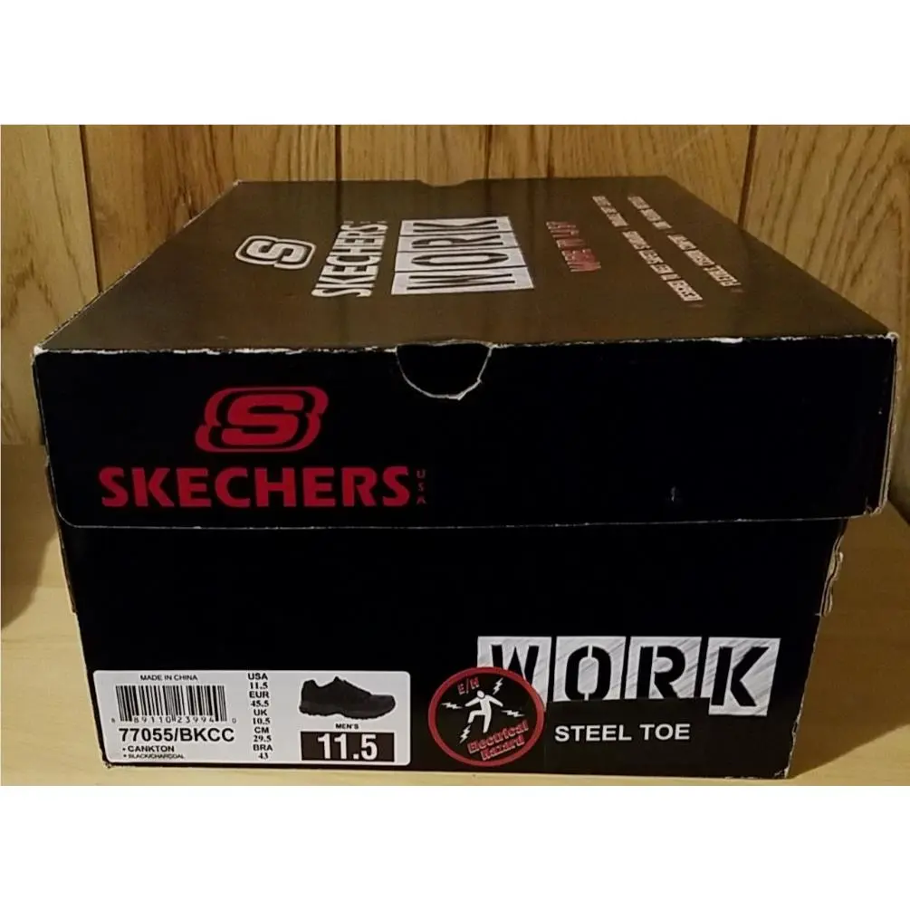 Skechers shoes - skechers work Crankton ST - work Crankton - 77055 - Black (UPC: 889110239957) 7