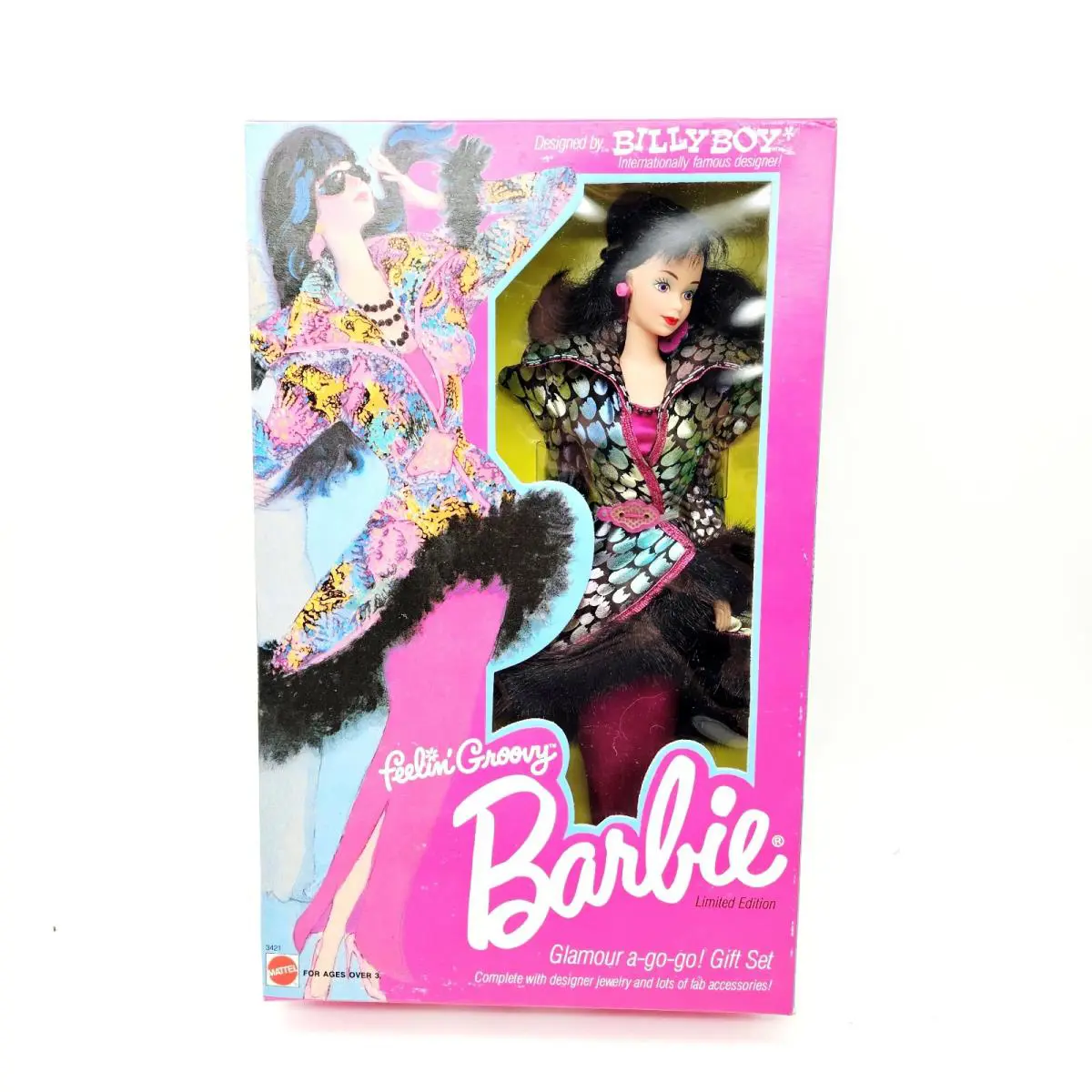 Barbie Feeling Groovy Doll by Billy Boy 1986 Mattel Limited Edt 3421