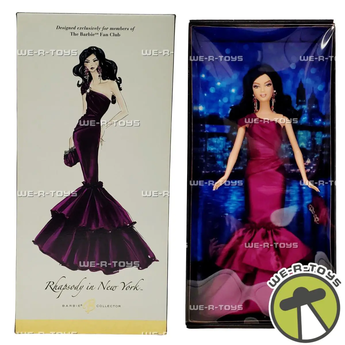 Rhapsody in York Barbie Fan Club Exclusive Gold Label No. J0984 Mattel