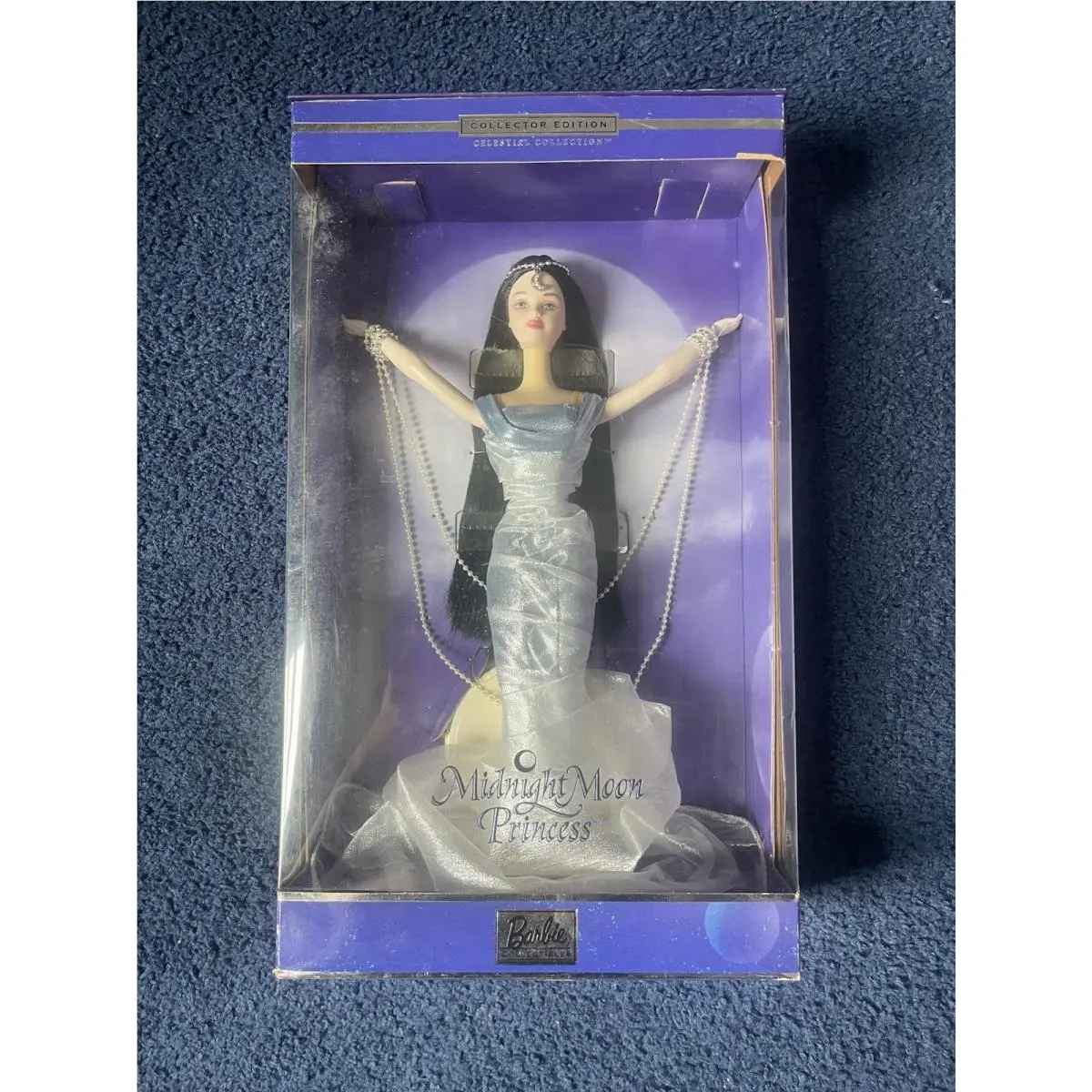Vtg 2000 Barbie Midnight Moon Princess Celestial Collection 27689 Nrfb