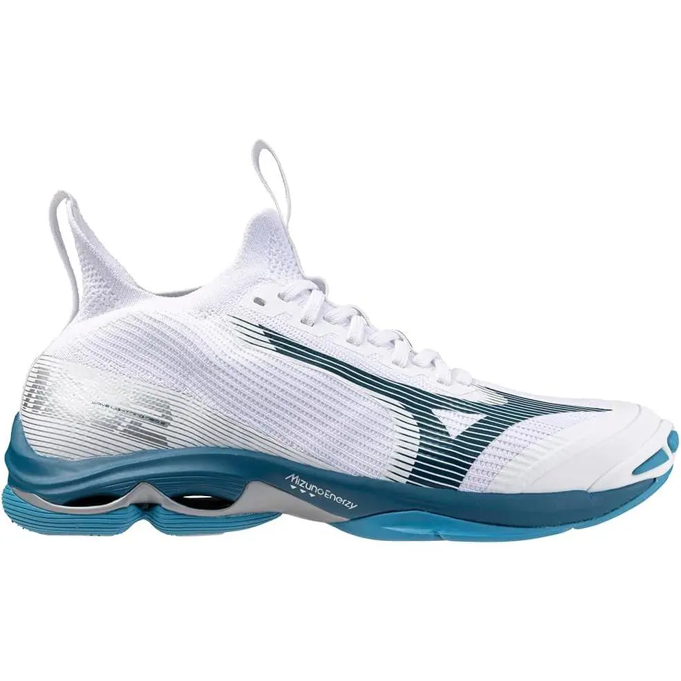 Mizuno shoes - White-moroccan Blue 4