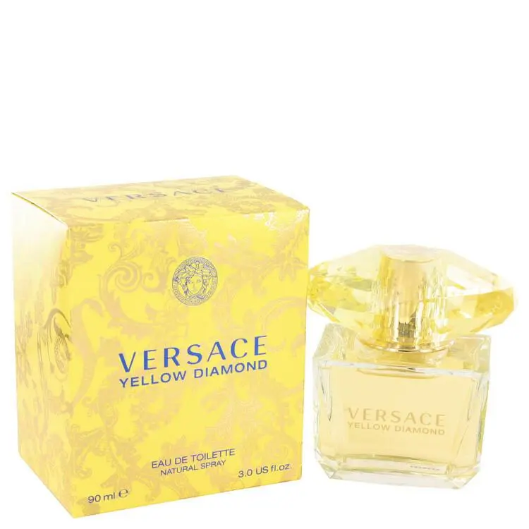 Versace Yellow Diamond by Versace Eau De Toilette 3 oz /90ml Women Retail