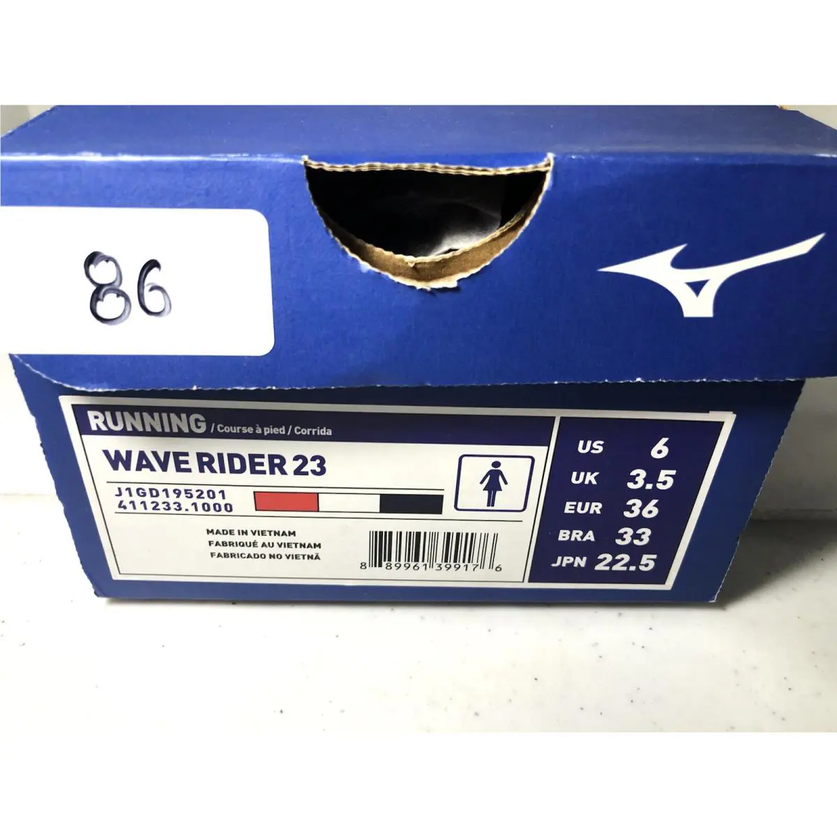 Mizuno shoes - Mizuno Wave Rider 23 - Wave Rider - J1GD195201 - Red (UPC: 889961399282) 2