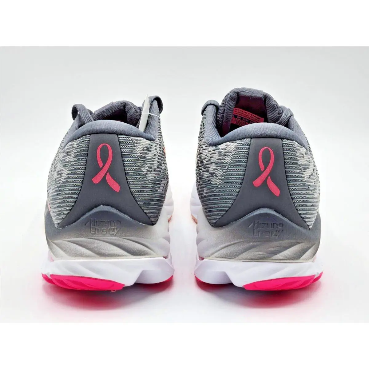 Mizuno shoes - Mizuno Wave Rider 26 - Wave Rider - Ultimate Grey/Peach Bud (UPC: 889961564215) 3
