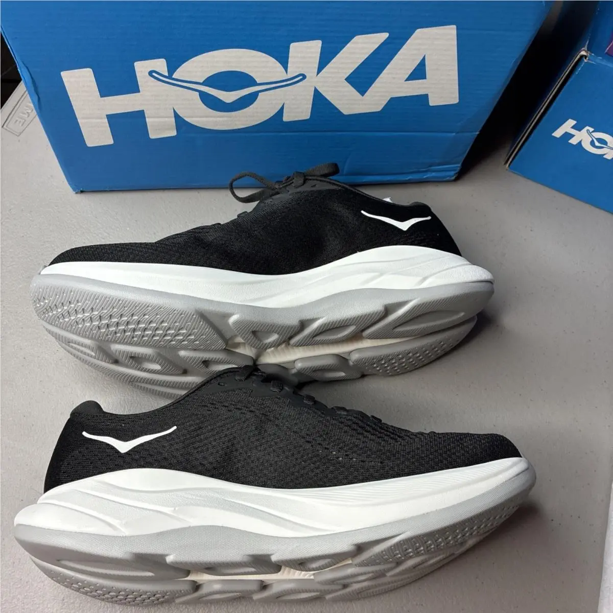 Hoka shoes - Hoka One One HOKA Rincon 4 - 1155131-BWHT - Black 0