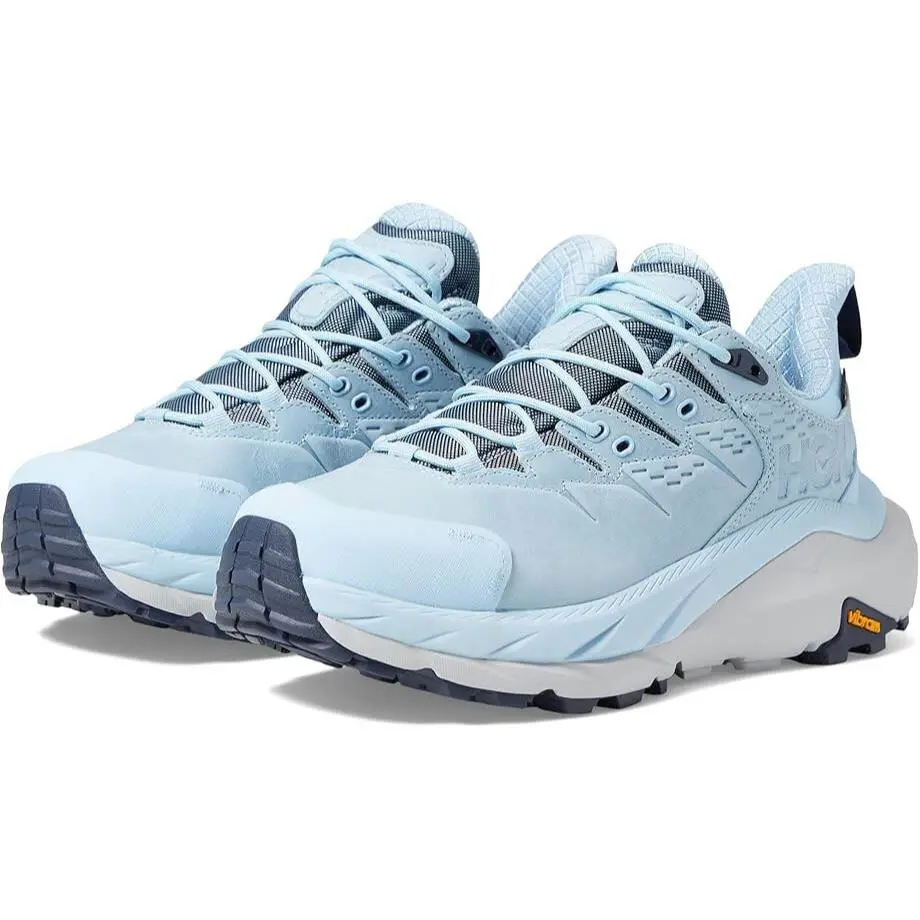 Hoka Kaha 2 Low Gore-tex Waterproof Trail Running Hiking Sneakers Blue Size 8