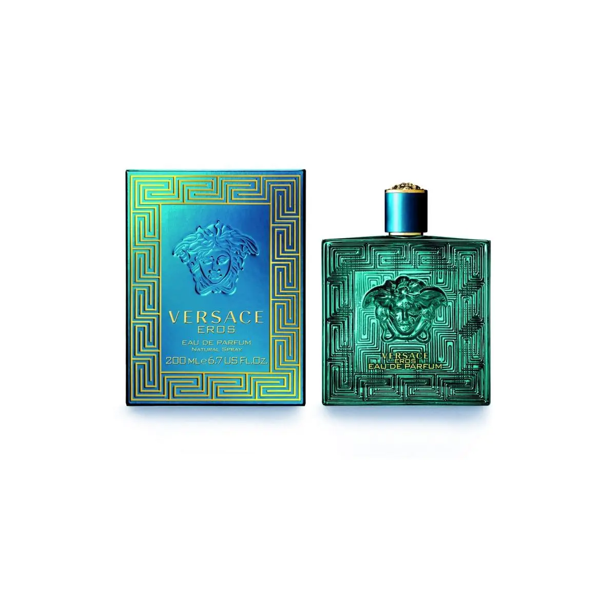 Versace Eros by Versace Eau De Parfum Spray 6.8 oz For Men