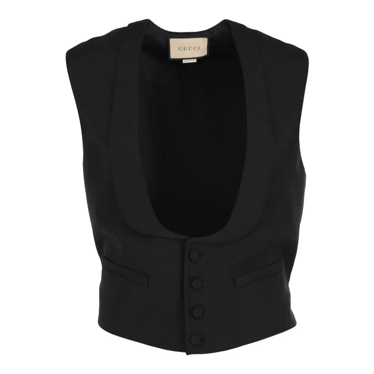 Gucci Mens Wool Blend Vest