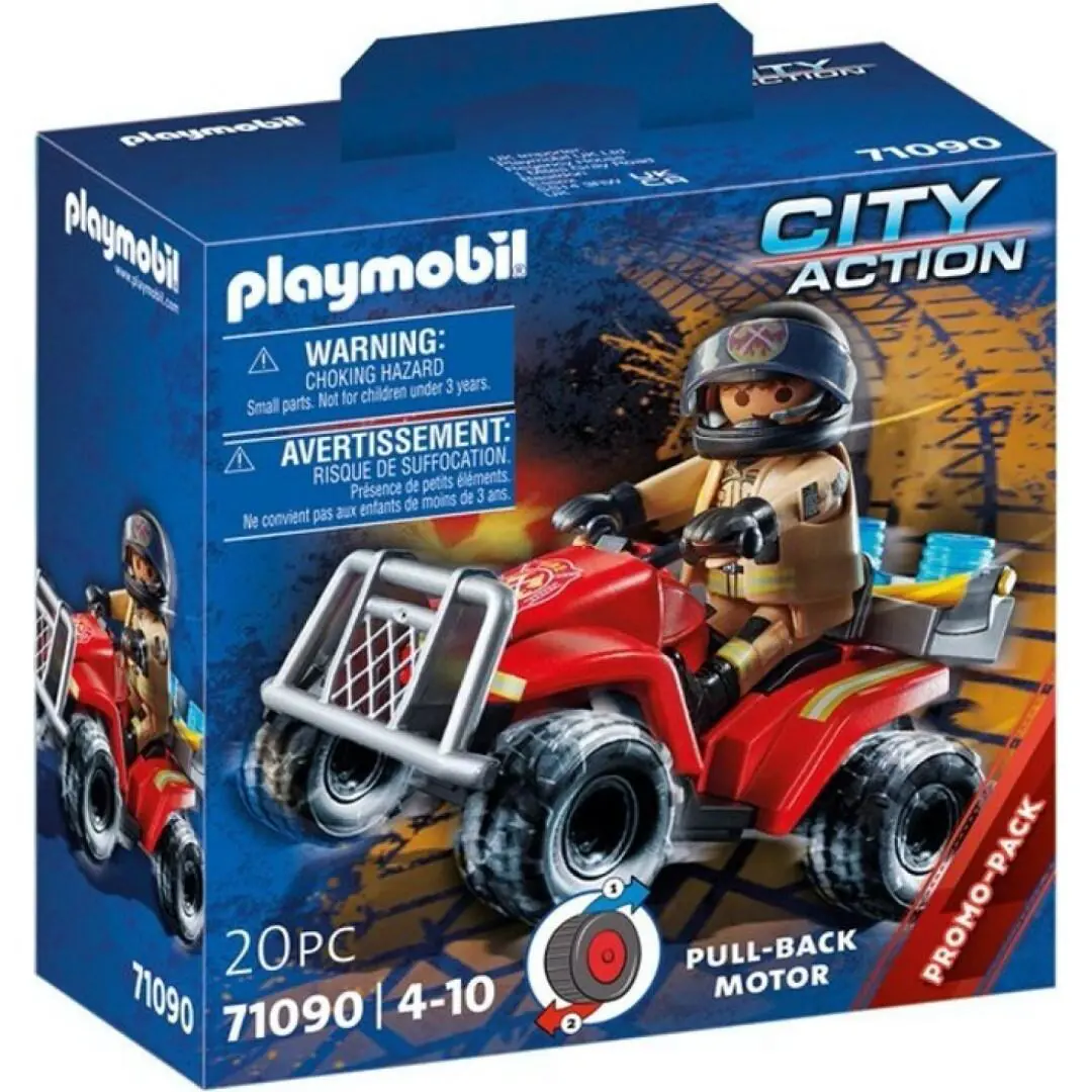 Playmobil 71090 City Action: Fire Rescue Quad