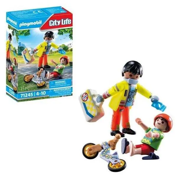 Playmobil 71245 City Life: Paramedic with Patient