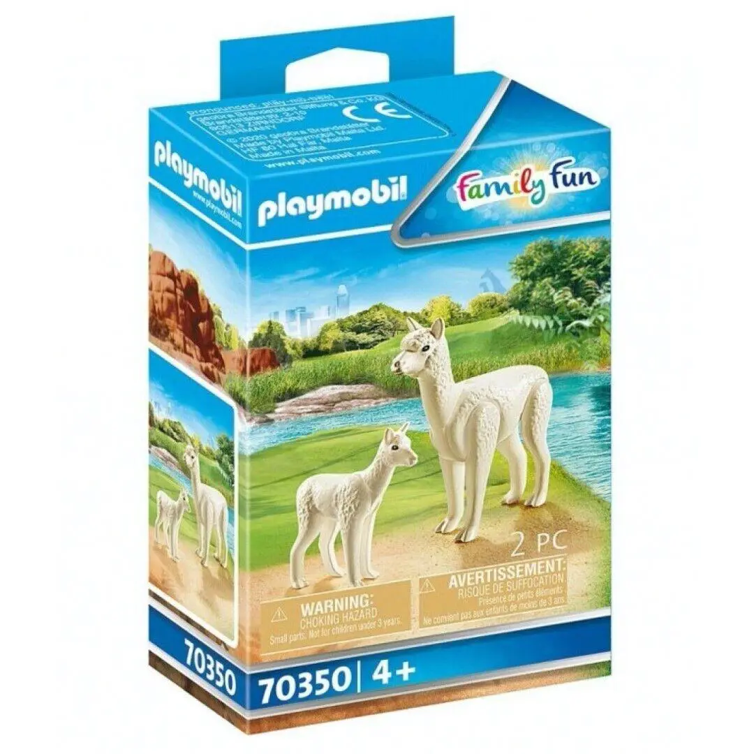 Playmobil 70350 Family Fun: Alpaca with Baby