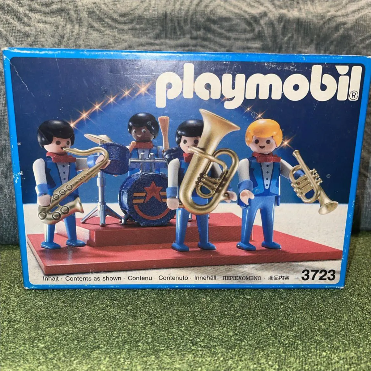 Htf Playmobil 3723 Vintage Romani Circus Band Box 1991 Please Read