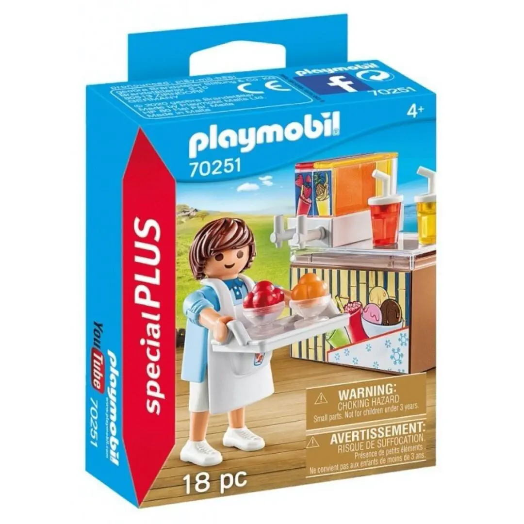 Playmobil 70251 Special Plus: Ice Chip Seller