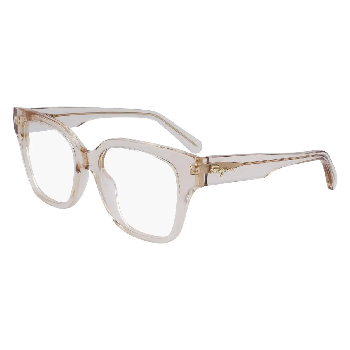 Salvatore Ferragamo SF-2952 259 Transparent Beige Eyeglasses 53/19/140