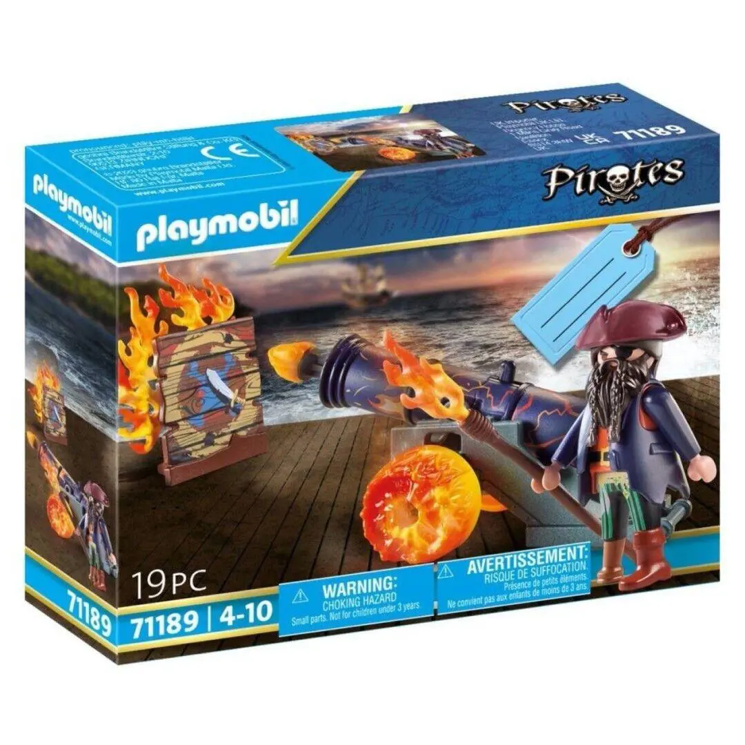 Playmobil 71189 Pirates: Pirate with Cannon Gift Set