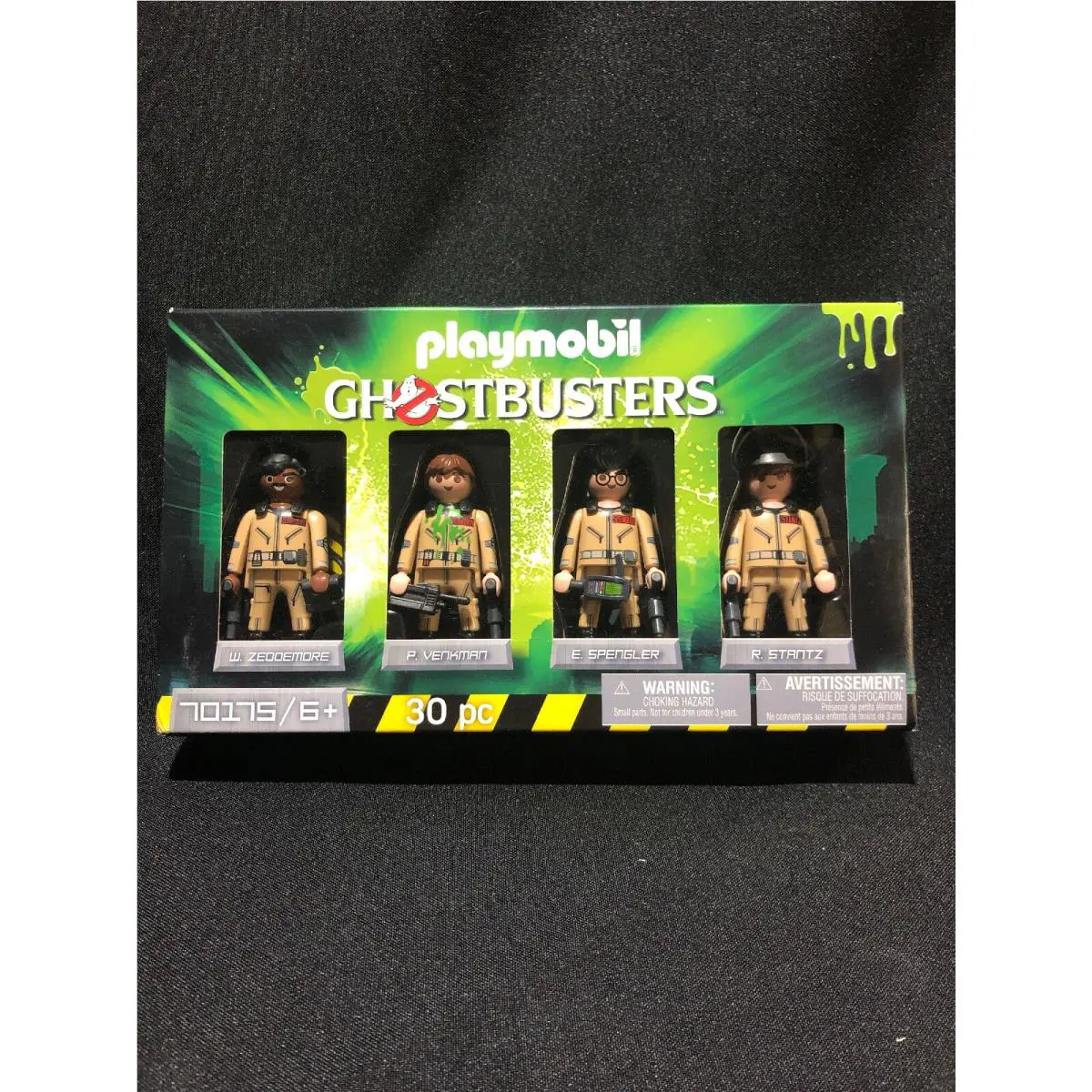 Playmobil 70175 Ghostbusters Set of 4 Stantz Spengler Venkman Zeddemore 2019 Nip