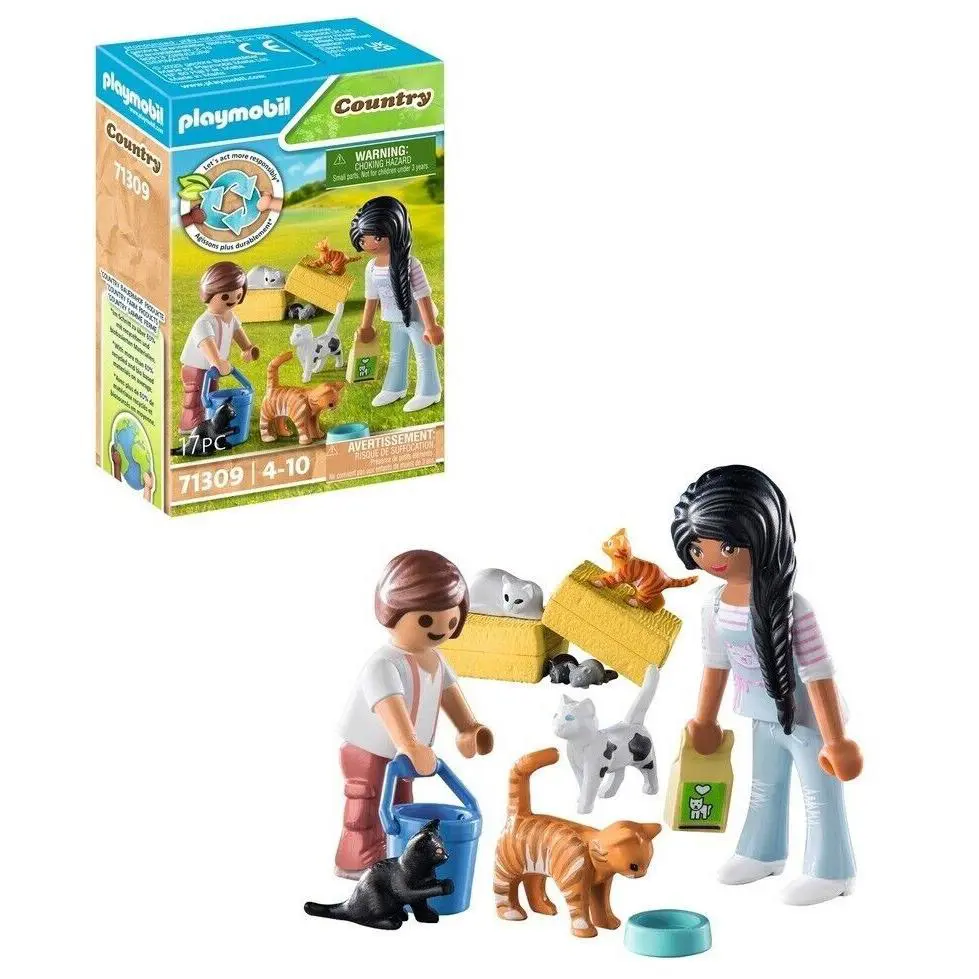 Playmobil 71309 Cat Family