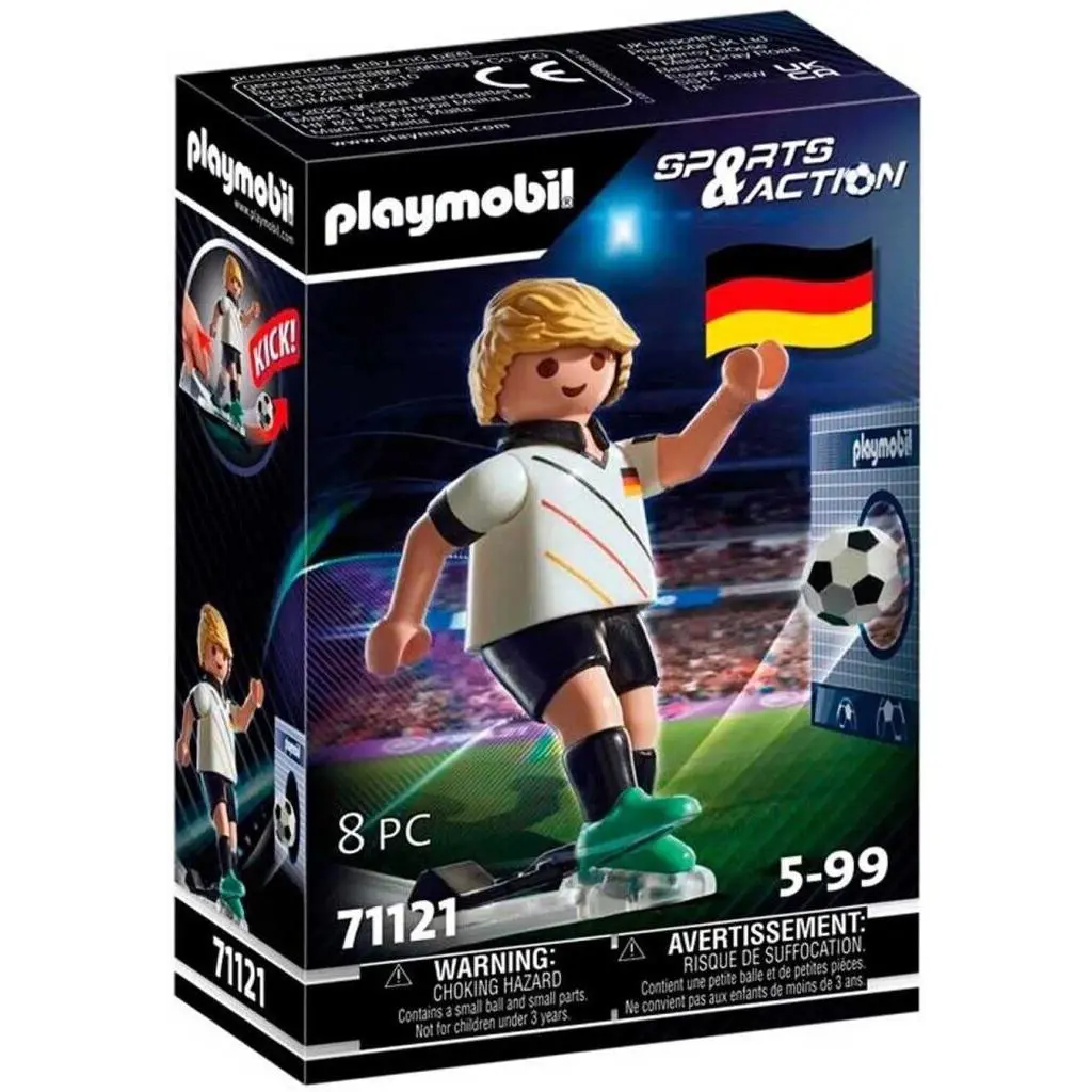 Playmobil 71121 Sports Action: Soccer Player - Germany