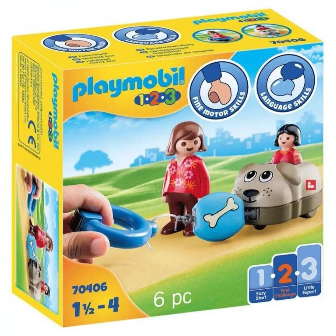 Playmobil 70406 My Pull Dog 1.2.3