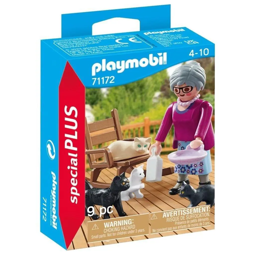 Playmobil 71172 Woman with Cats Mib /