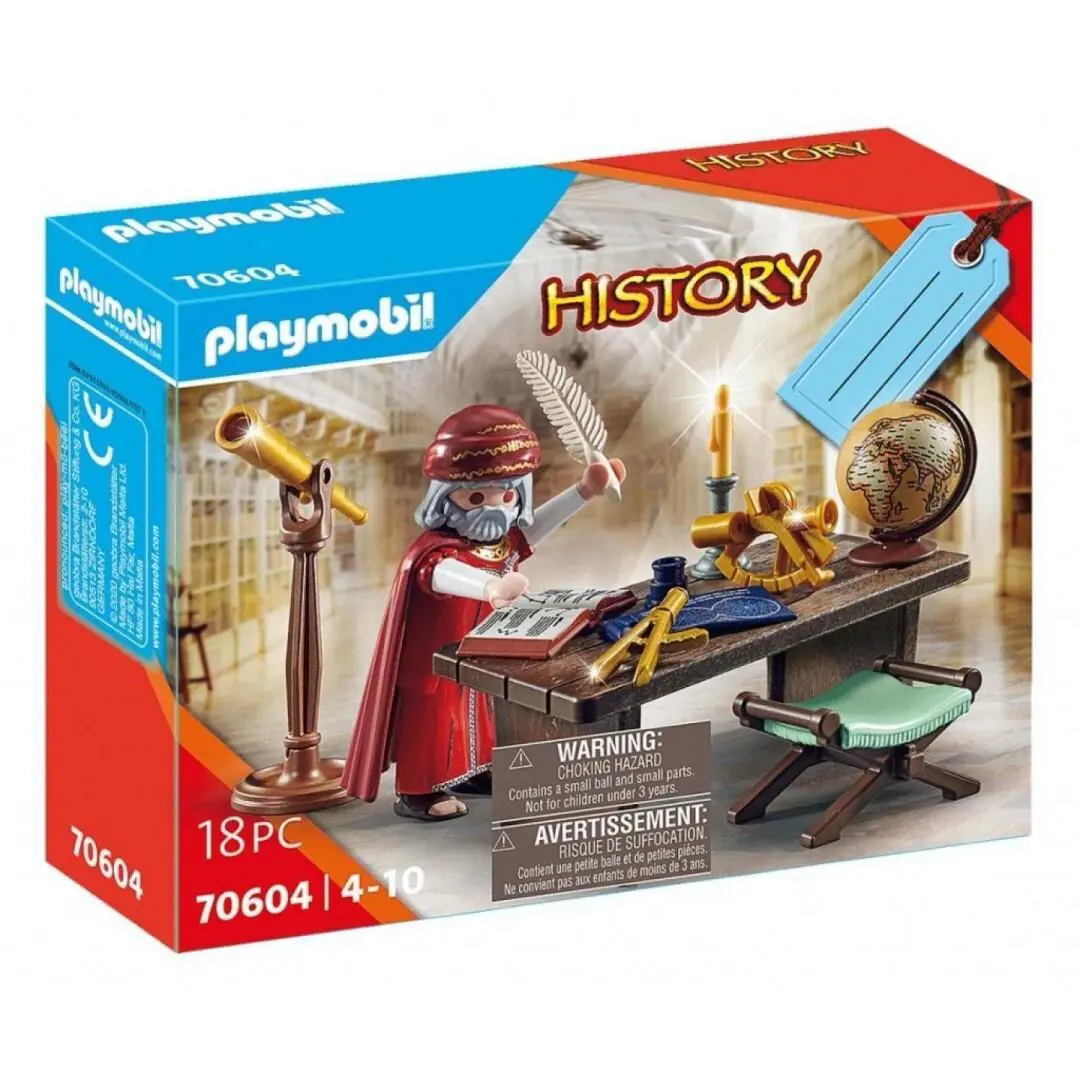 Playmobil 70604 History: Gift Set: Stargazer