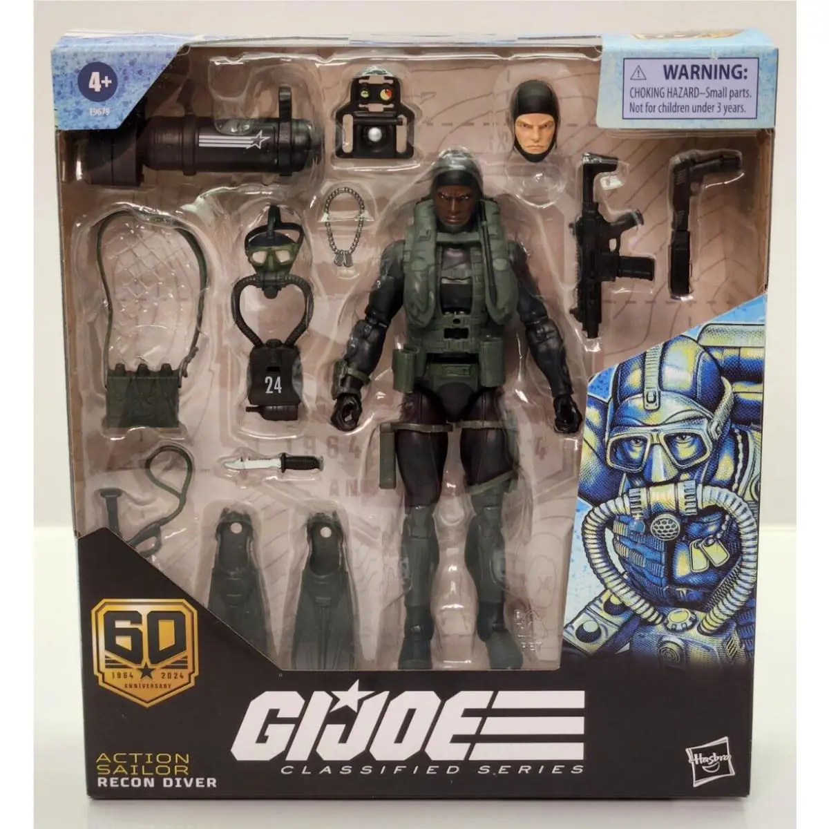 GI Joe Classified Series 60th Anniversary Action Sailor Recon Diver