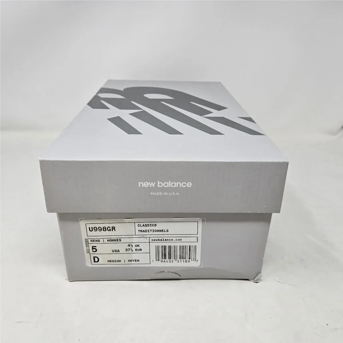 New Balance shoes - New Balance 998 - U998GR - Gray (UPC: 196432311897) 5