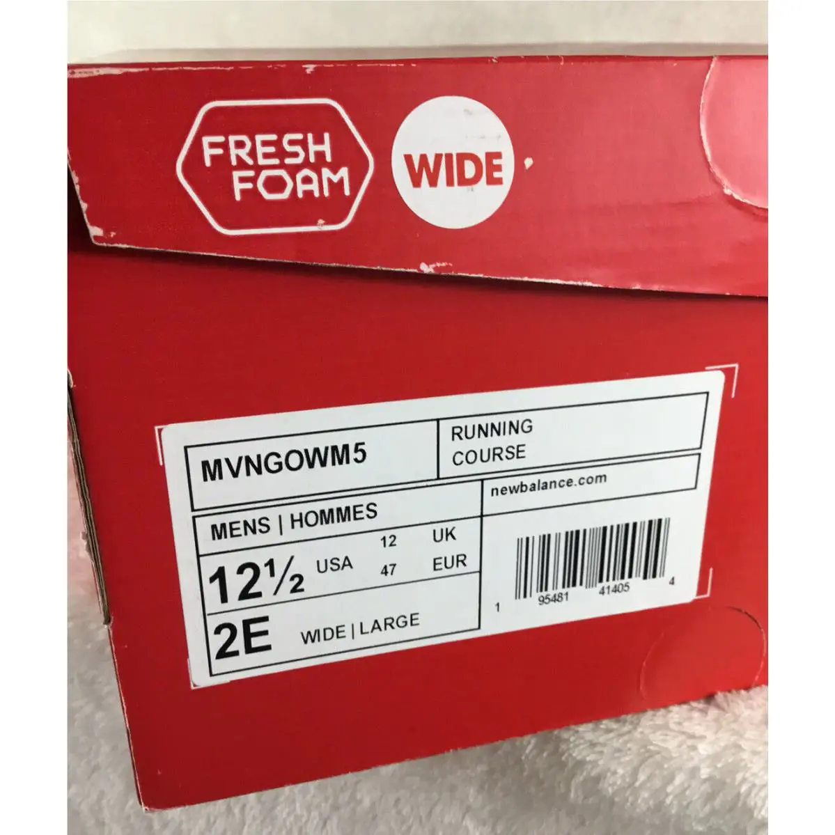 New Balance shoes - Fresh Form Vongo V5 - Fresh Form Vongo - MVNGOWM5 - White 9