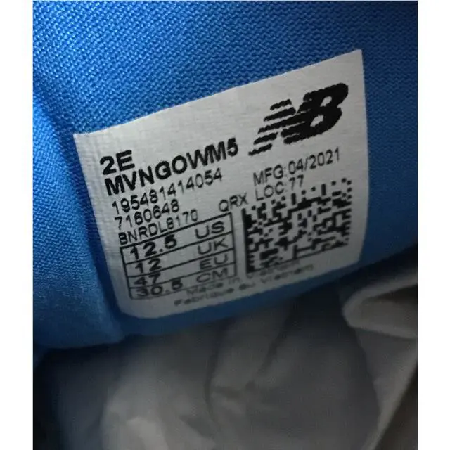 New Balance shoes - Fresh Form Vongo V5 - Fresh Form Vongo - MVNGOWM5 - White 8