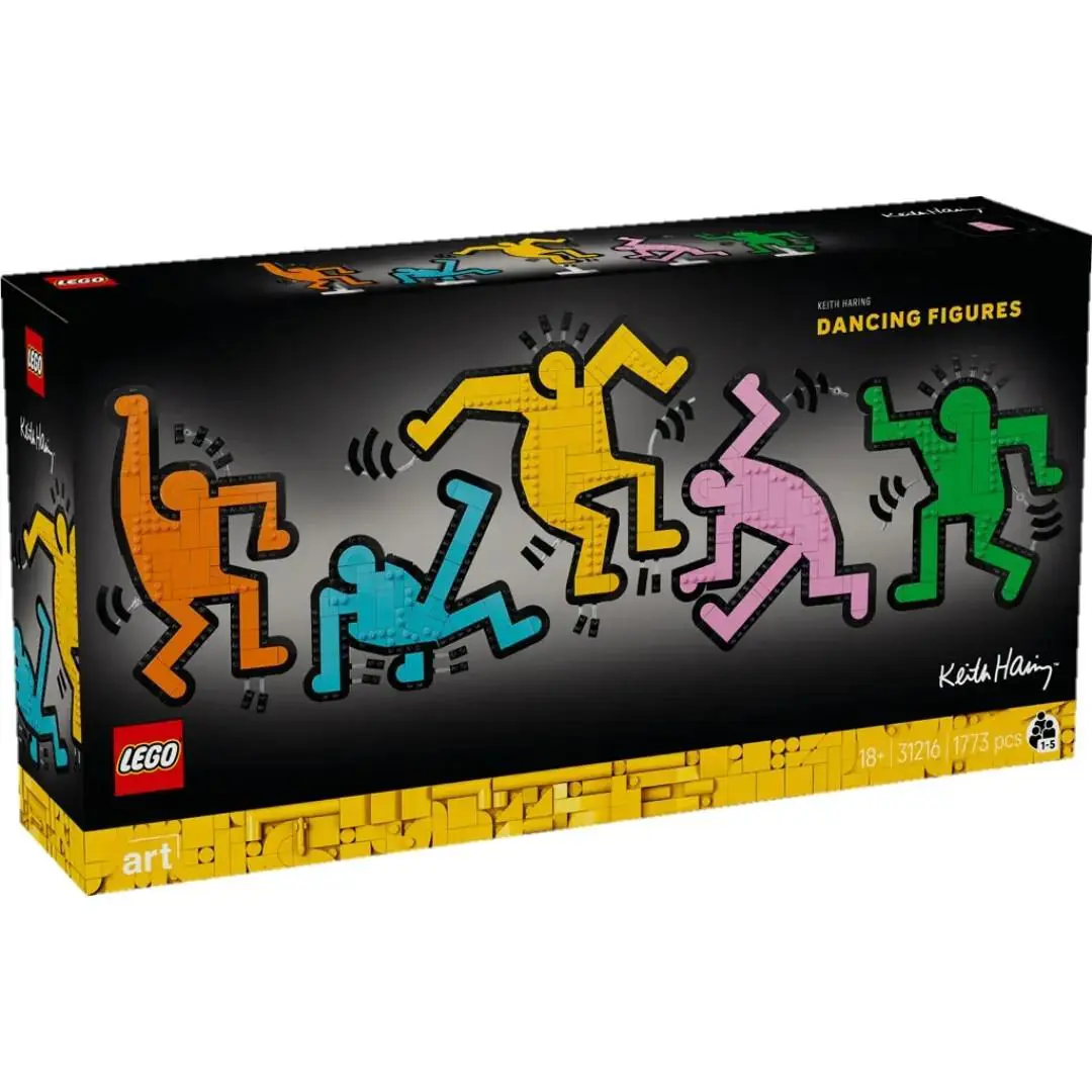Lego Art Keith Haring - Dancing Figures 31216 In Hand