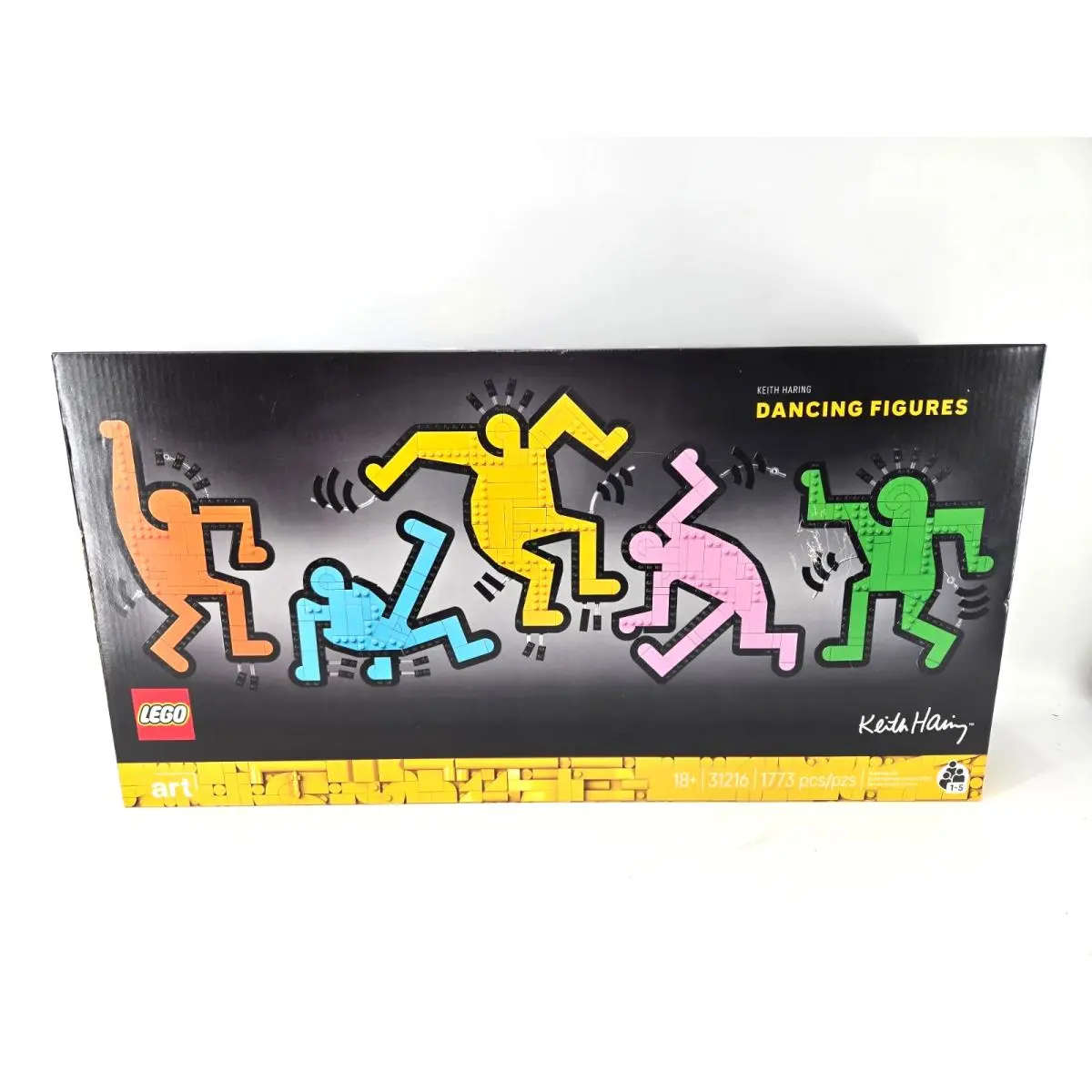 Lego Art 31216 Keith Haring Dancing Figures New/sealed