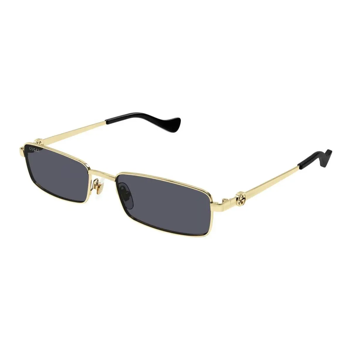 Gucci Sunglasses GG1600S 001 56mm Gold / Grey Lens
