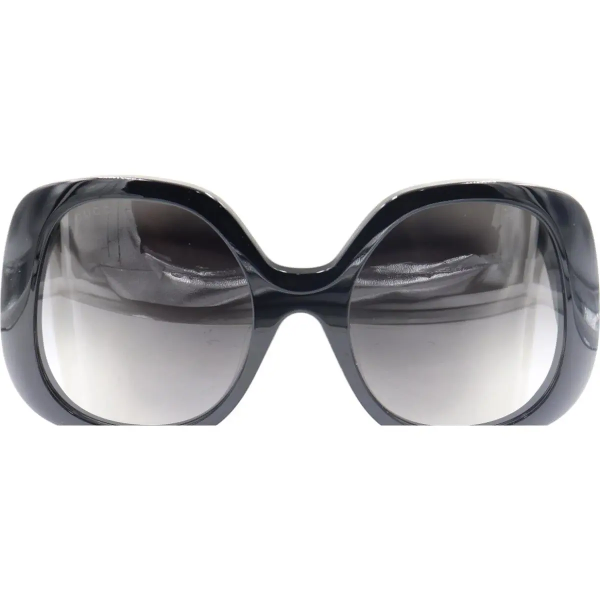 Gucci Oversized Women Black Sunglasses Gary Lens GG1235S 001 55